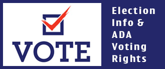 Voting and ADA information image